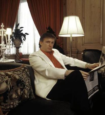 Donald Trump, em 1987.