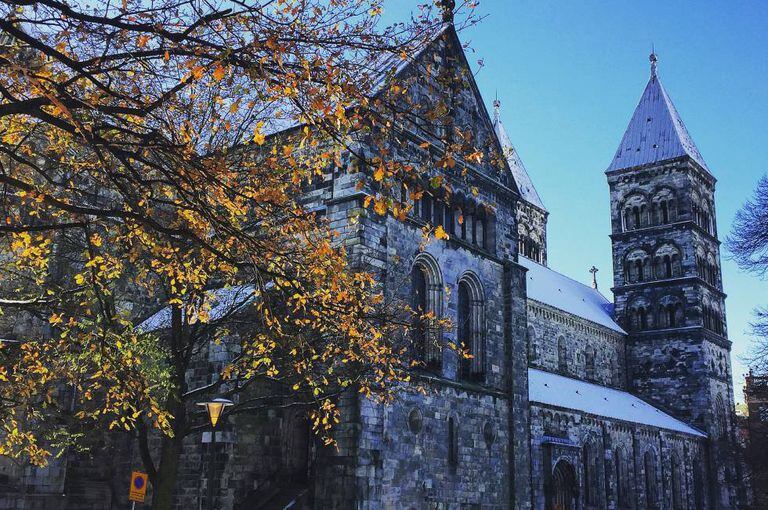 A catedral de Lund (Suécia).
