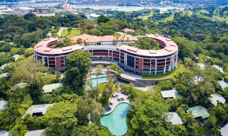 Imagem sem data do hotel Capella.