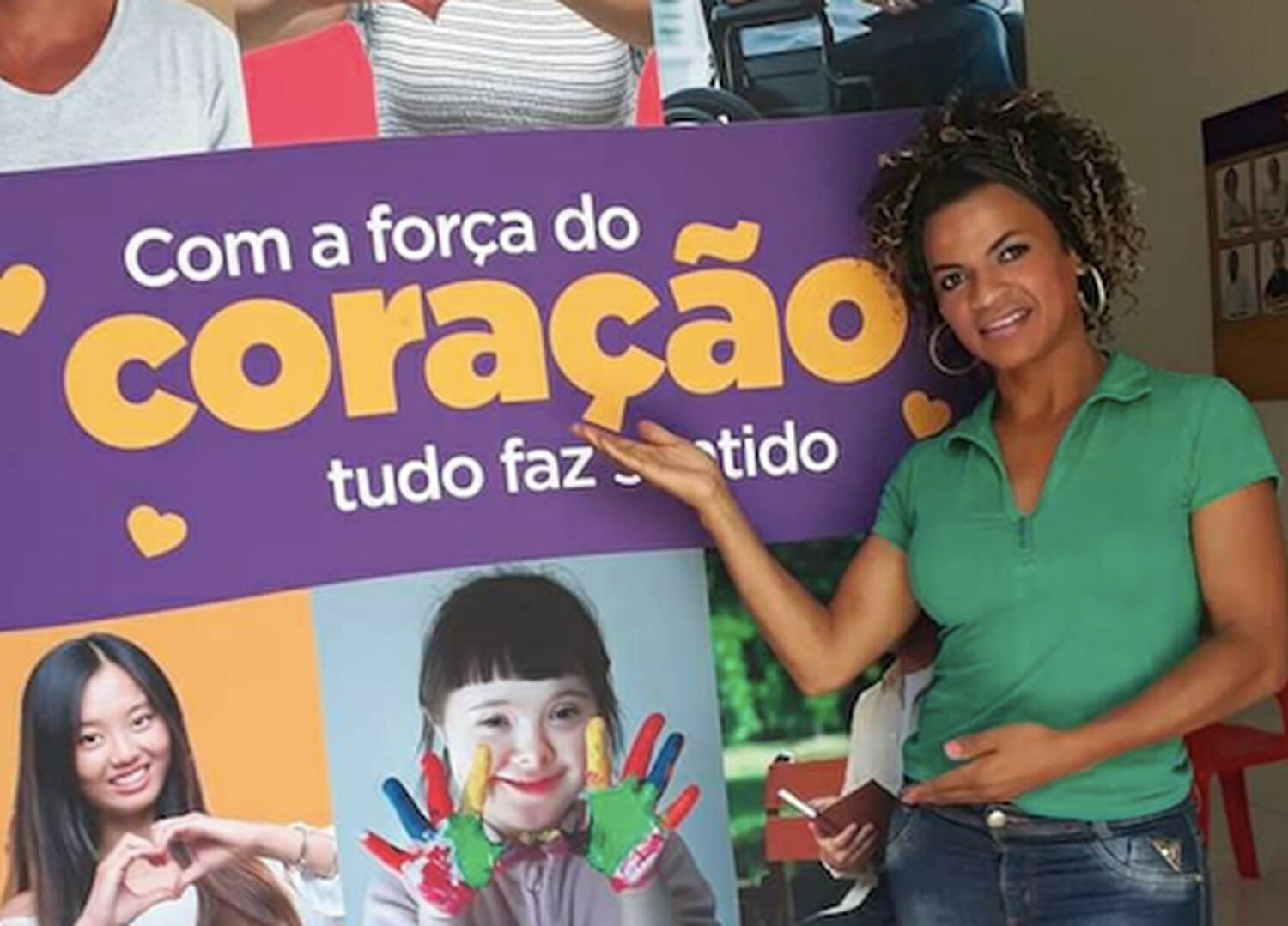 Filiada ao MDB, Aghata Ferreira concorre a vereadora em Criciúma (SC).
