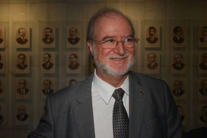 O deputado Eduardo Azeredo (PSDB) em Bras&iacute;lia. Jos&eacute; Cruz / Ag. Brasil