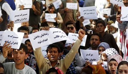 Manifestação contra o EI em Herat