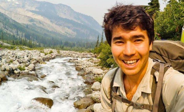 John Allen Chau, em uma foto de sua conta no Instagram.