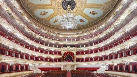 Teatro Bolshói de Moscú.