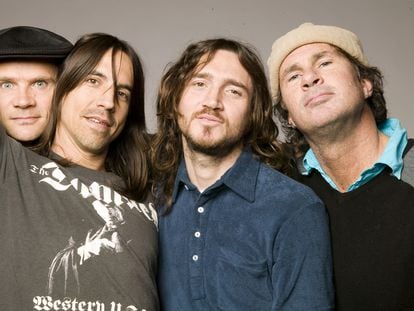 A banda Red Hot Chilli Peppers, numa foto de 2007.