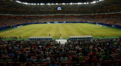 25.371 pessoas estiveram na Arena da Amazônia, nesta quinta.