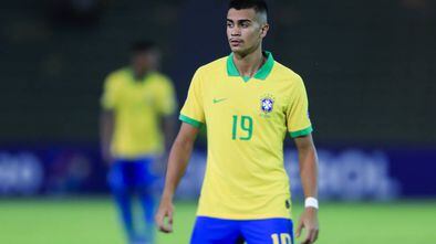 Reinier entrou no segundo tempo da estreia brasileira no Pré-Olímpico.