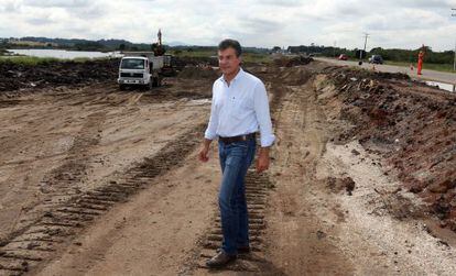 Richa visita obras em março deste ano.