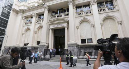 O Banco Central da Argentina na sexta-feira passa/passada.