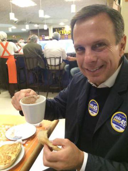 O candidato do PSDB, João Doria.