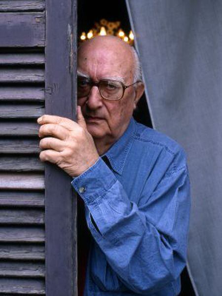 O escritor siciliano Andrea Camilleri.