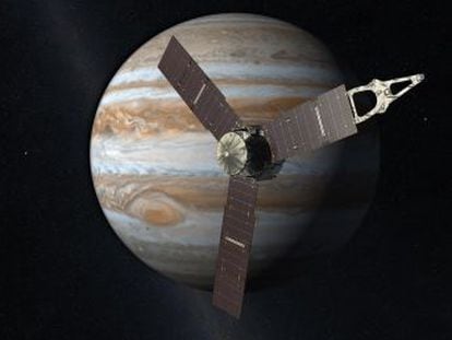 Nave ‘Juno’ prepara sua chegada a Júpiter, um dos momentos mais críticos da primeira missão a orbitar o gigante gasoso em mais de uma década