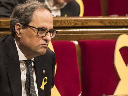 Quim Torra, novo presidente da Catalunha.