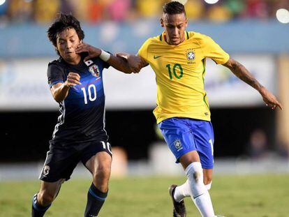 Brasil x África do Sul: Neymar é o capitão.