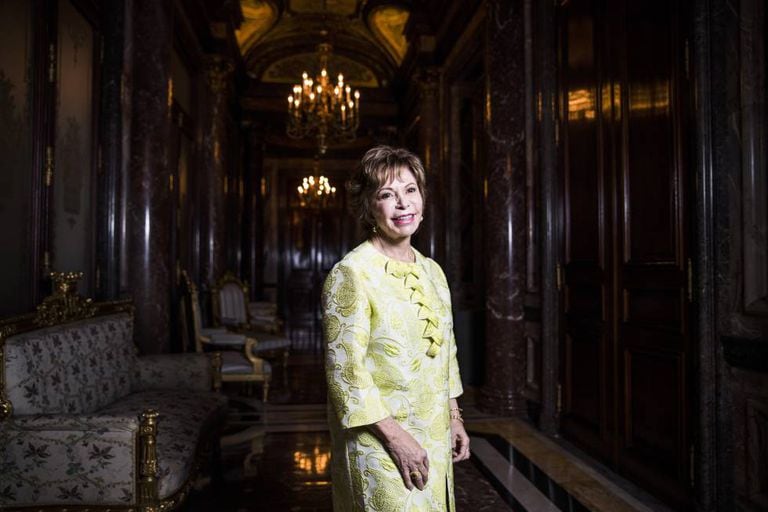 A escritora chilena Isabel Allende, na Casa América, em Madri.