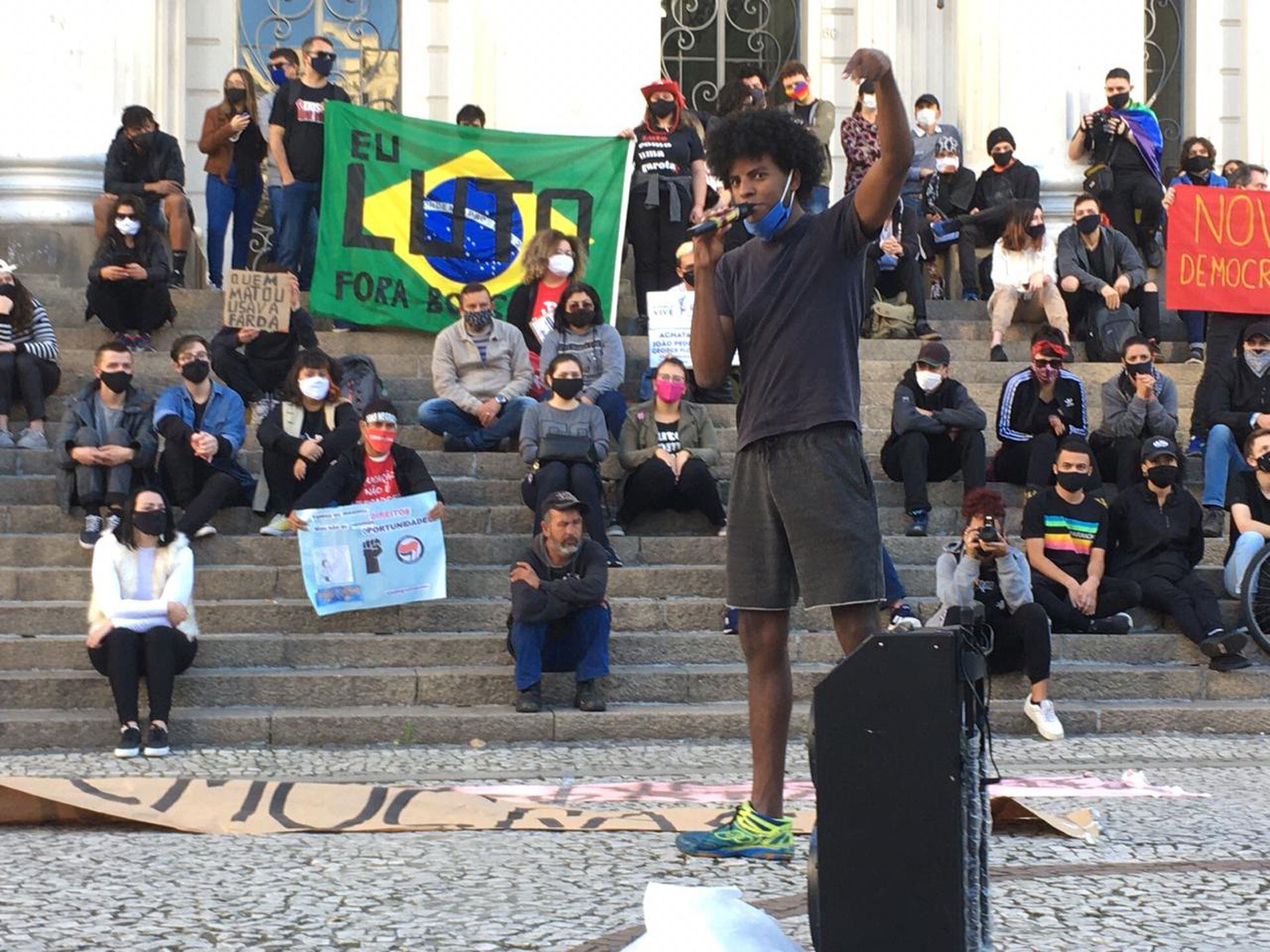 Protestos Contra O Governo Bolsonaro Atos Pela Democracia Elevam Tom Contra O Racismo No Brasil