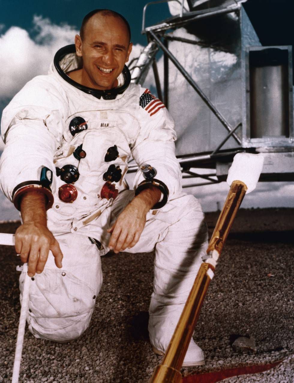 Alan Bean, astronauta e depois pintor.