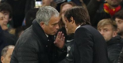 José Mourinho recrimina Antonio Conte.